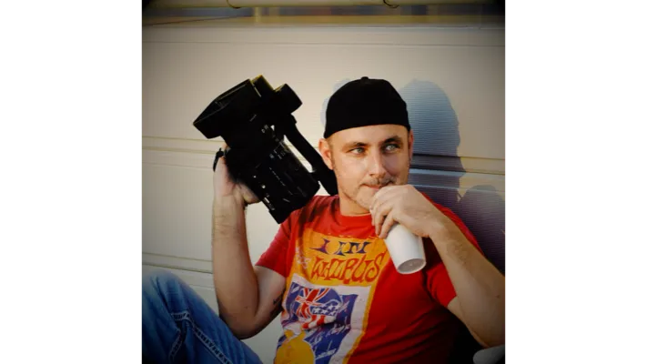 Behind the camera